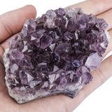 400g Natural Amethyst Cluster Healing Rough Gemstone Mineral Specimen Chakra Balancing For Home Decoration