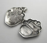 Sterling Silver Goddess Cerridwen Aromatherapy Locket