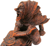 Baba Yaga Statue - Wood Finish