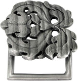 Pewter Oak King Green Man Belt Buckle