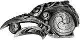 Pewter Celtic Knot Raven Belt Buckle