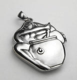 Sterling Silver Goddess Cerridwen Aromatherapy Locket