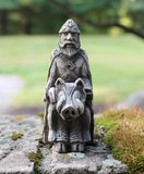 Freyr Norse God of Harvest Figurine - Stone Finish