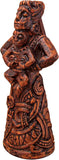 Norse Goddess of The Hearth Frigga Figurine - Wood Finish