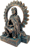 Large Sun God Lugh Statue - Bronze Finish - 9.75 inches