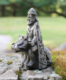 Freyr Norse God of Harvest Figurine - Stone Finish