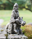 Freyr Norse God of Harvest Figurine - Stone Finish