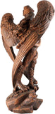 Goddess Lilith Statue Wood Finish