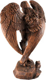 Goddess Lilith Statue Wood Finish