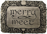 Merry Meet Plaque - Wood Finish