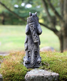 Skadi Figurine - Norse Goddess of Winter - Stone Finish