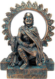 Large Sun God Lugh Statue - Bronze Finish - 9.75 inches