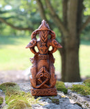 The All-Father Norse God Odin Figurine - Wood Finish