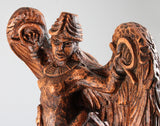 Goddess Lilith Statue Wood Finish