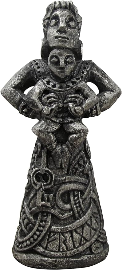 Norse Goddess of The Hearth Frigga Figurine - Stone Finish