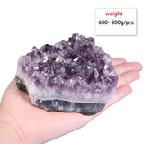 800g Natural Dream Amethyst Quartz Cluster Minerals Specimen Healing Crystal Stone Crafts Table Decor Home Ornaments Random Size