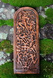 Lord of The Dance Plaque Wood Finish