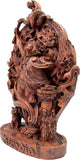 Aradia Statue Goddess of Witchcraft Statue in Wood Finish