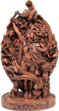 Aradia Statue Goddess of Witchcraft Statue in Wood Finish