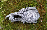 Pewter Celtic Knot Raven Belt Buckle