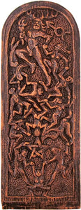 Lord of The Dance Plaque Wood Finish