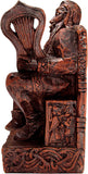 Seated Bragi Statue Norse God of Bards and Poetry