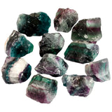 Natural Fluorite Crystal Raw Rough Stone Irregular Mineral Specimen,Healing Metaphysical (170-320g)