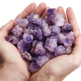 1lb(460g) Natural Amethyst Rough Stones Healing Irregular Raw Gemstone For Chakra Balancing Meditation