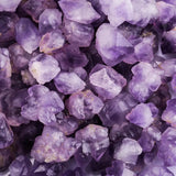 1lb(460g) Natural Amethyst Rough Stones Healing Irregular Raw Gemstone For Chakra Balancing Meditation