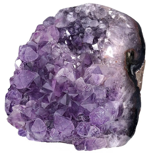 500-600g Natural Raw Amethyst Irregular Cluster Geode Druzy Mineral Specimen Healing Crystal Stone Home Decoration