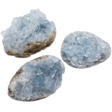 Natural Blue Celestite Crystal Cluster Reiki Healing Specimen Home Decor Ornaments Random Size 150-220g