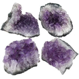 Natural Raw Amethyst Cluster Irregular Mineral Specimen Healing Crystal Stone Room Decor Home Decoration