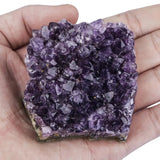 Natural Rough Amethyst Cluster Irregular Reiki Healing Mineral Specimen Home Decoration Crafts Decoration Ornament