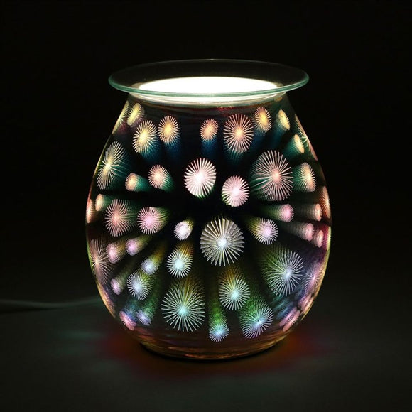 3D Starburst Light Up Electric Oil Burner