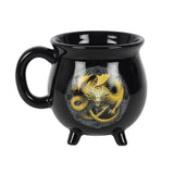 Imbolc Colour Changing Cauldron Mug by Anne Stokes