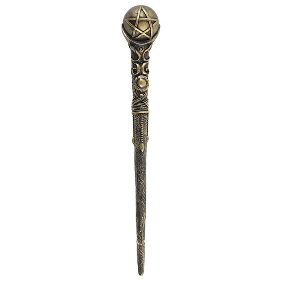 Bronze Pentagram Wand