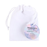 Stay Wild Moonstone Crystal Moon in a Bag