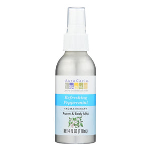 Aura Cacia - Aromatherapy Mist Peppermint Harvest - 4 fl oz