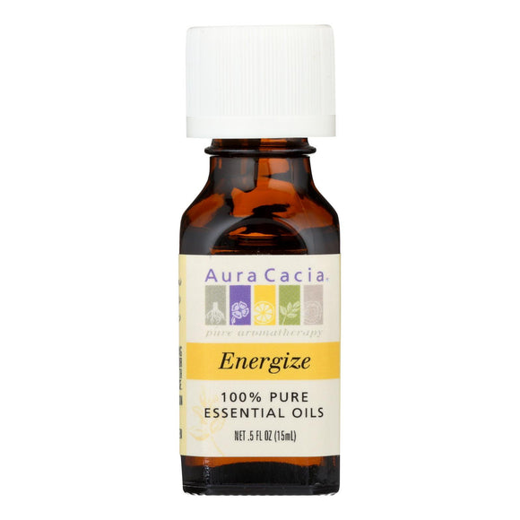 Aura Cacia - Pure Essential Oil Energize - 0.5 fl oz