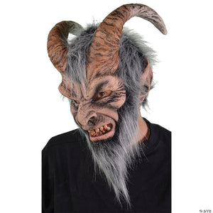 Krampus latex mask