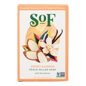 South Of France Bar Soap - Almond Gourmand - 6 oz - 1 each