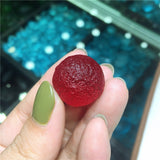 Crystal Healing~1pcs Moldavite Czech Meteorite Impact Glass Beads Rough Stone Crystal Energy Stone A variety of color