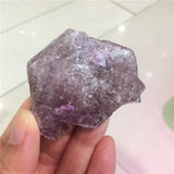 Crystal Healing~1pcs Natural multicolor Ziyun mother Purple crystal original stone specimens