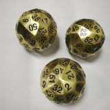 Gem Dice~2018 bronze 4-60 memory metal multi-sided die was popular, and 60 digital dice was taught