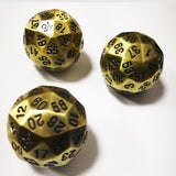 Gem Dice~2018 bronze 4-60 memory metal multi-sided die was popular, and 60 digital dice was taught