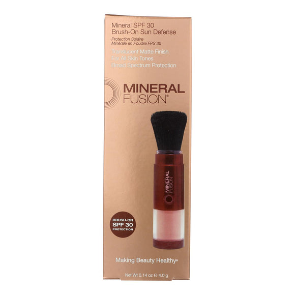 Mineral Fusion - Mineral Brush-On Sun Defense - SPF 30 - 0.14 oz.