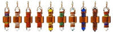 Monastic Healing~Crystal Wand Healing Tool Set - 10 Etheric Weaver® Pendants with Magnets & Copper Wire - 2 1/2"