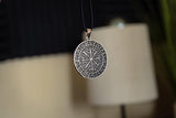 Norse Viking Compass Vegvisir Necklace