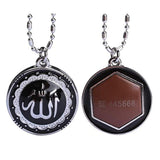 Quantum Pendant~3Pcs Muslim Quantum Pendants Totems Arab Islamic faith Allah Necklace Scalar Energy Ions 5g radiation Protection Pendants Gifts