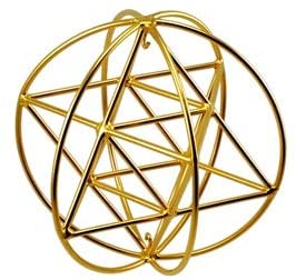 Monastic Healing~Geometric Form Star Tetrahedron Orb 3.5"